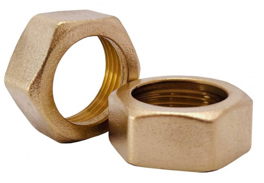Гайка латунная G3/4"ВР 6 граней S30 d=20 h=15